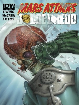 cover image of Mars Attacks Judge Dredd (2013), Issue 3